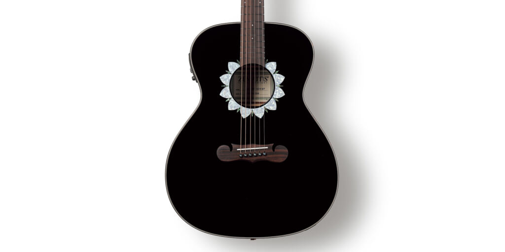 ZEMAITIS／CAG-90F GLOSS BLACK MOTHER OF PEARL〜端麗なルックスがステージでも輝くゼマイティスのエレアコ | New Products Review
